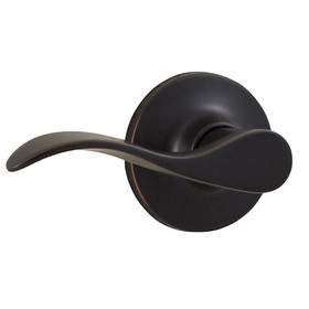 Weslock 00200X1X1FR20 New Haven Passage Lock with Adjustable Latch and Full Lip Strike Oil Rubbed Bronze Finish