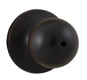 Weslock 00210G1G1FR20 Hudson Privacy Lock with Adjustable Latch and Full Lip Strike Oil Rubbed Bronze Finish