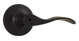 Weslock 00210X1X1FR20 New Haven Privacy Lock with Adjustable Latch and Full Lip Strike Oil Rubbed Bronze Finish