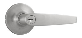Weslock 00240WNWNFR23 Bristol Entry Lock with Adjustable Latch and Full Lip Strike Satin Nickel Finish