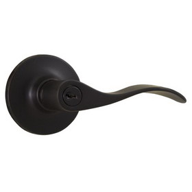 Weslock 00240X1X1FR23 New Haven Entry Lock with Adjustable Latch and Full Lip Strike Oil Rubbed Bronze Finish