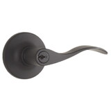Weslock 00240X2X2FR22 New Haven Entry Lock with Adjustable Latch and Full Lip Strike Keyed Alike 2 Matte Black Finish