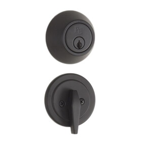 Weslock 00271-2-2FR22 Single Cylinder Deadbolt Keyed Alike 2 Matte Black Finish