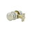 Weslock 00600I6I6SL20 Impresa Passage Lock with Adjustable Latch and Full Lip Strike Bright Chrome Finish