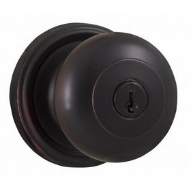 Weslock 00640I1I1SL23 Impresa Entry Lock with Adjustable Latch and Full Lip Strike Oil Rubbed Bronze Finish