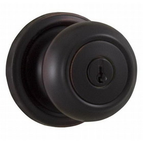 Weslock Savannah Entry Lock with Adjustable Latch and Full Lip Strike Finish
