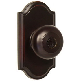 Weslock Impresa Premiere Entry Lock with Adjustable Latch and Full Lip Strike Finish