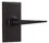 Weslock 037002121SL20 Urbana Woodward Passage Lock with Adjustable Latch and Full Lip Strike Oil Rubbed Bronze Finish