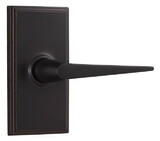 Weslock 037102121SL20 Urbana Woodward Privacy Lock with Adjustable Latch and Full Lip Strike Oil Rubbed Bronze Finish