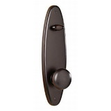 Weslock 06400--I1SL20 Impresa Stanford Interior Single Cylinder Handleset Trim with Adjustable Latch and Round Corner Strikes Oil Rubbed Bronze Finish ** LIMITED STOCK AVAILABLE **