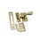 Ives Commercial 066A3 Aluminum Casement Fastener with Multiple Strikes Bright Brass Finish, Price/EA