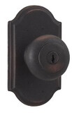 Weslock 07140F1F1SL23 Wexford Premiere Entry Lock with Adjustable Latch and Full Lip Strike Oil Rubbed Bronze Finish