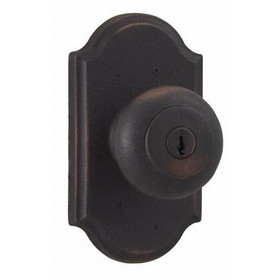 Weslock Wexford Premiere Entry Lock with Adjustable Latch and Full Lip Strike Finish