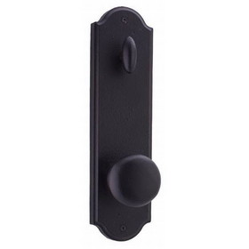 Weslock 07604--F1SL20 Wexford Interconnected Handleset Trim for Stonebriar or Wiltshire with Adjustable Latch and Round Corner Strikes Oil Rubbed Bronze Finish