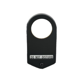 Schlage Commercial 09611622 Do Not Disturb Occupancy Indicator Matte Black Finish