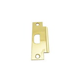 Schlage Commercial 10025605 ASA Strike with Screws Bright Brass Finish