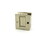 Trimco 1064626 Passage Pocket Door Lock Square Cutout Satin Chrome Finish, Price/each