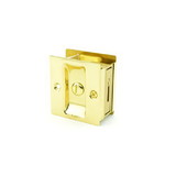 Trimco 1065605 Privacy Pocket Door Lock Square Cutout for 1-3/8