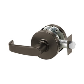 Sargent 10XG153LL10BE Exit Communicating Cylindrical Lever Lock Grade 1 with L Lever and L Rose with ASA Strike Dark Bronze Finish