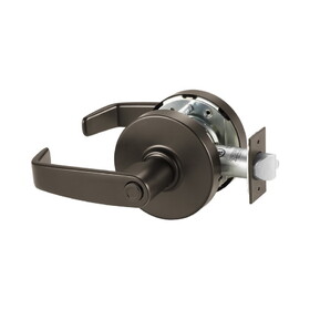 Sargent 10XG24LL10BE Entrance or Office (F82A) Cylindrical Lever Lock Grade 1 with L Lever and L Rose with LA Keyway KD and ASA Strike Dark Bronze Finish