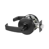 Sargent 10XG37LLBSP Classroom (F84) Cylindrical Lever Lock Grade 1 with L Lever and L Rose and ASA Strike and LA Keyway KD Black Suede Powder Coat Finish