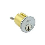 ASSA Abloy Accentra 1109GD626 6 Pin Standard Rim Cylinder with GD Keyway US26D (626) Satin Chrome Finish
