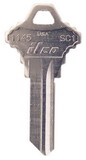 Ilco 1145 Schlage 5 Pin C Key Blank * Must be Purchased in Multiples of 50 *