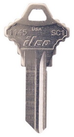 Ilco 1145 Schlage 5 Pin C Key Blank * Must be Purchased in Multiples of 50 *