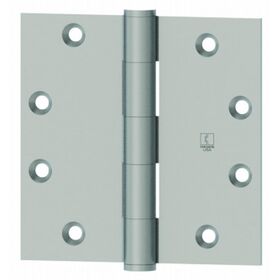 Hager 119141210D 4-1/2" x 4-1/2" Full Mortise Five Knuckle Standard Weight Plain Bearing Hinge Black Nickel Finish