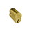 ASSA Abloy Accentra 1210GA606 Large Format IC 6 Pin Cylinder with GA Keyway US4 (606) Satin Brass Finish, Price/EA