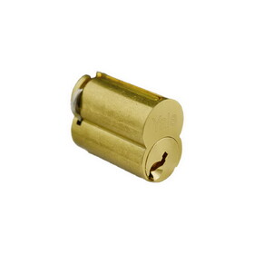 ASSA Abloy Accentra 1210GB606 Large Format IC 6 Pin Cylinder with GB Keyway US4 (606) Satin Brass Finish