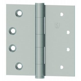 Hager 3-1/2" x 3-1/2" Full Mortise Five Knuckle Plain Bearing Standard Weight Hinge