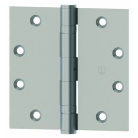 Hager 127941210BNRP 4-1/2" x 4-1/2" Full Mortise Five Knuckle Plain Bearing Standard Weight Hinge; Non Removable Pin Oil Rubbed Bronze Finish