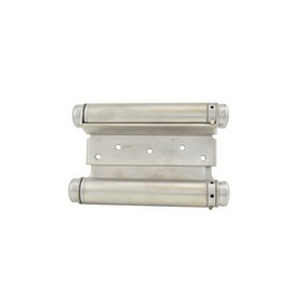 Hager 130326D6 6" Full Surface Double Acting Spring Hinge Satin Chrome Finish
