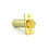 Schlage Commercial 14028605 D Series Square Corner Dead Latch with 3-3/4" Backset and 1-1/8" Face Bright Brass Finish, Price/EA