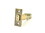 Weslock 14232XA-SL Dual Option 2-3/8" Deadbolt Antique Brass Finish