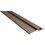 Pemko 145D72 72" (6') x 4" x 7/8" Interlocking Threshold Dark Bronze Anodized Aluminum Finish, Price/EA