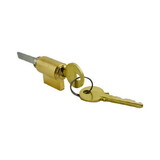 ASSA Abloy Accentra 1802SD626 6 Pin Single Section SD Keyway Cylinder for Key in Levers (AU5400LN) US26D (626) Satin Chrome Finish