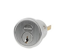 Schlage Commercial 20057C123626 FSIC Rim Everest Cylinder C123 Keyway with Convertible Tailpiece Satin Chrome Finish