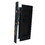 Emtek 2113US19134 Modern Rectangular Keyed Pocket Door Mortise Lock for 1-3/4" Door Flat Black Finish, Price/EA