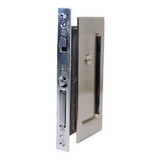 Emtek 2115US15134 Modern Rectangular Privacy Pocket Door Mortise Lock for 1-3/4