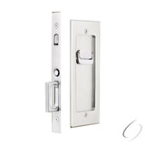 Emtek 2115US15138 Modern Rectangular Privacy Pocket Door Mortise Lock for 1-3/8