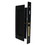 Emtek 2116US19138 Modern Rectangular Dummy Pocket Door Mortise Lock for 1-3/8" Door Flat Black Finish, Price/EA