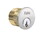 ASSA Abloy Accentra 2153E1R626118 1-1/8" 6 Pin Mortise Cylinder with Para Keyway US26D (626) Satin Chrome Finish, Price/EA