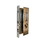 Emtek 2155US15138 Narrow Modern Rectangular Privacy Pocket Door Mortise Lock for 1-3/8" Door Satin Nickel Finish, Price/EA
