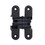 Soss 216US19 1" x 4-5/8" Medium Duty Invisible Hinge for 1-3/8" Doors Black Finish, Price/each