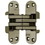 Soss 218US14 1-1/8" x 4-5/8" Heavy Duty Invisible Hinge for 1-3/4" Doors Bright Nickel Finish, Price/each