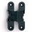 Soss 220US19 1-3/8" x 5-1/2" Heavy Duty Invisible Hinge for 2" Doors Black Finish, Price/each
