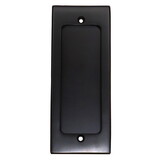 Emtek 2215US10B Modern Rectangular Flush Pull Oil Rubbed Bronze Finish