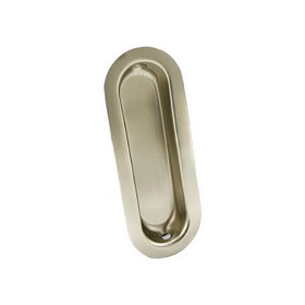Ives Commercial 223B15 Solid Brass Oval Flush Pull Satin Nickel Finish